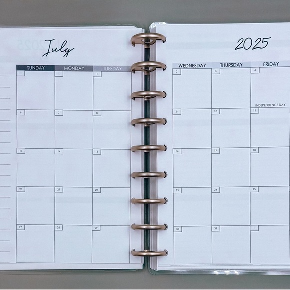 Stylish Brown and White Home Office Planner - Picture 10 of 12